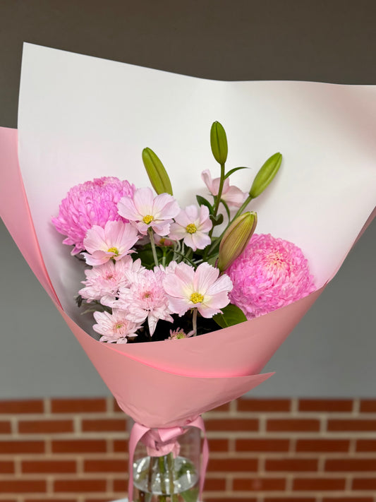 “Cosmos Keepsake Bouquet” - $68