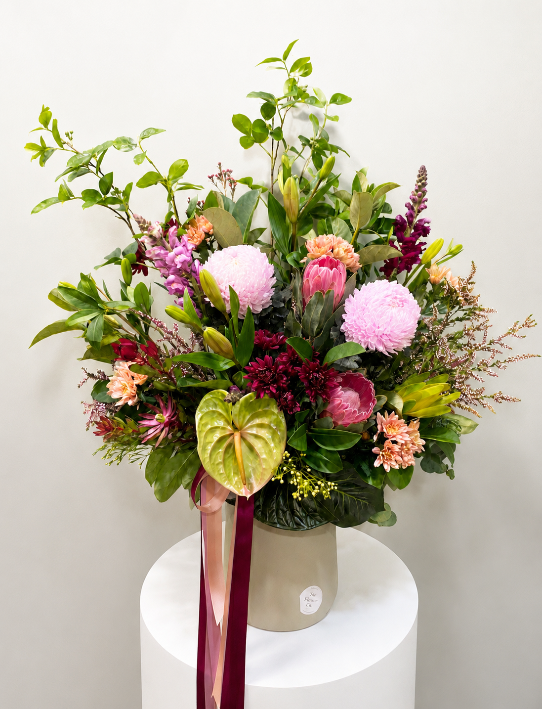 Native Abundance (with ceramic vase)