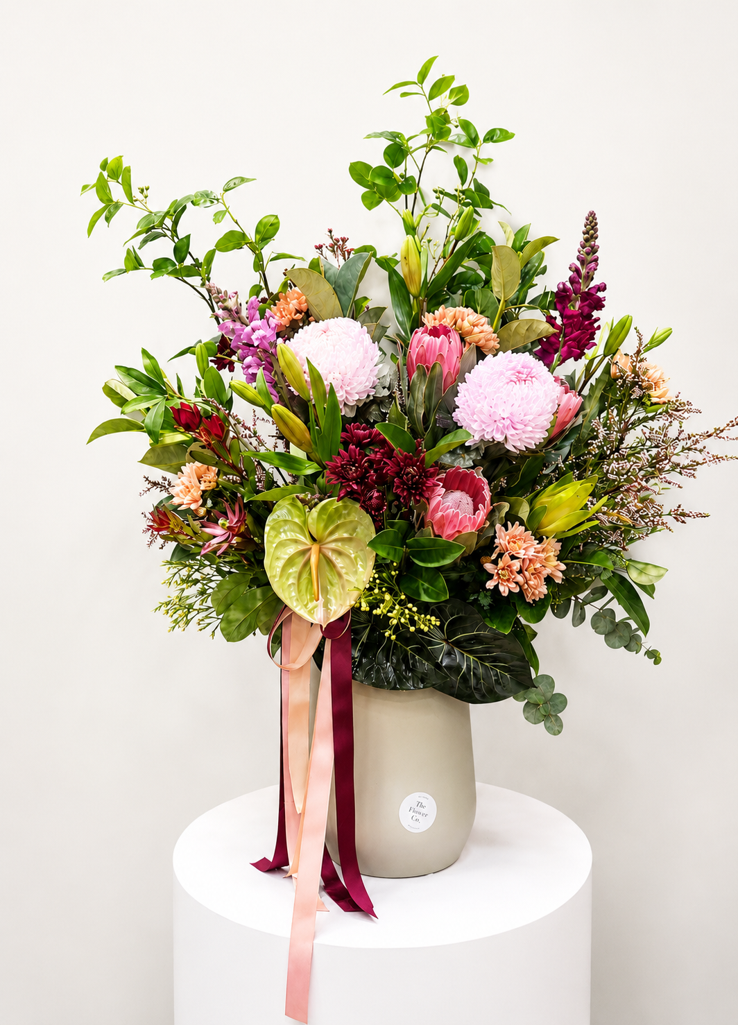 Native Abundance (with ceramic vase)