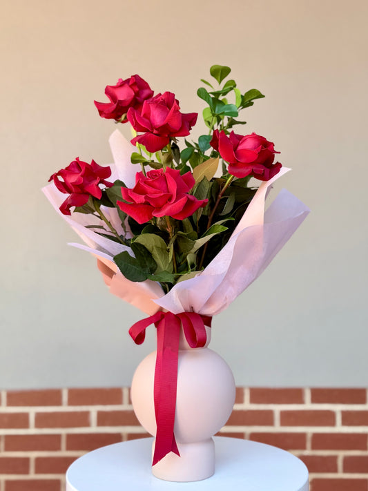 "Forever and Always" - Romantic Design with Vase