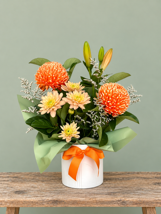 Fresh Flowers (in Ceramic Pot)